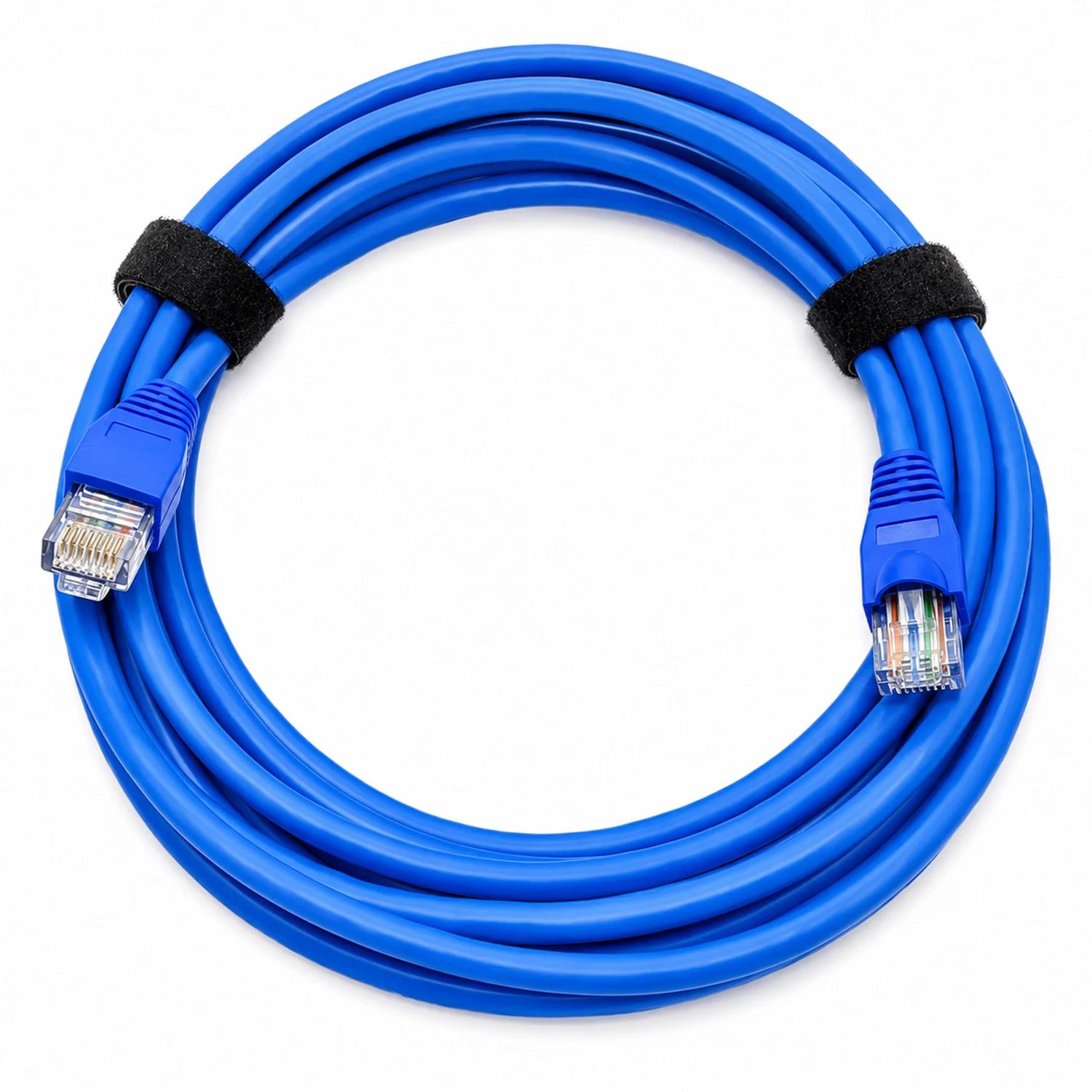 Cable De Red Iuron CAT6 UTP 5 Metros - Azul