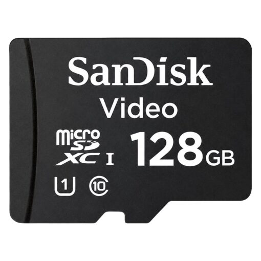 Tarjeta De Memoria Micro SD SanDisk Video 128GB 100Mbs - SDSDQAS4-128G-BP