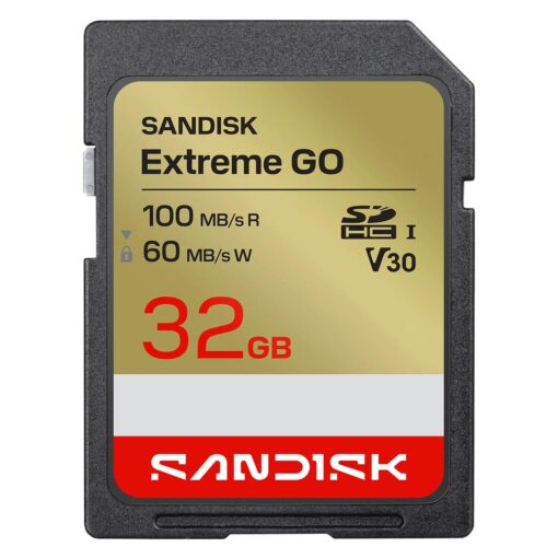 Tarjeta De Memoria SD SanDisk Extreme Go 32GB 100Mbs - SDSDXGN-032G-GNCIN
