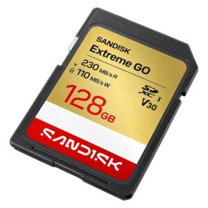 Tarjeta De Memoria SD SanDisk Extreme Go 128GB 230Mbs - SDSDXGN-128G-GNCIN - Imagen 3
