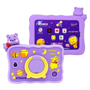 Tablet Atouch KC64 Lite Kids Tela 7.85" WiFi 256GB 1GB RAM - Lilás