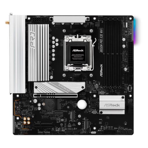 Alternative view of Placa Madre ASRock B650M Pro X3D WiFi DDR5 Socket AM5 Chipset AMD B650 Micro ATX
