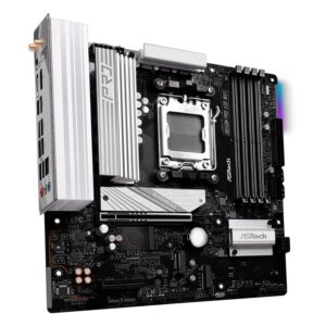 Placa Madre ASRock B650M Pro X3D WiFi DDR5 Socket AM5 Chipset AMD B650 Micro ATX - Imagen 3