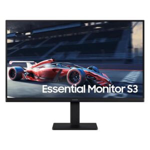 Monitor Samsung Essential S3 LS24D300GUNXZA 24" Full HD 100Hz HDMI VGA - Preto