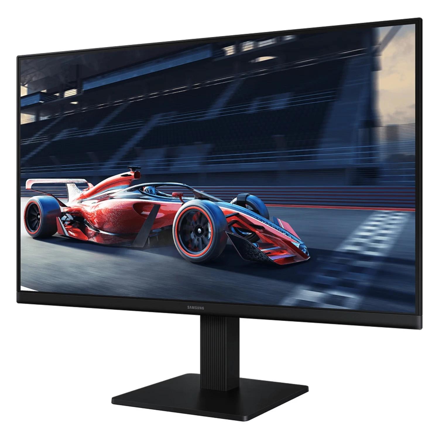 Monitor Samsung Essential S3 LS24D300GUNXZA 24" Full HD 100Hz HDMI VGA - Preto - Imagen 2
