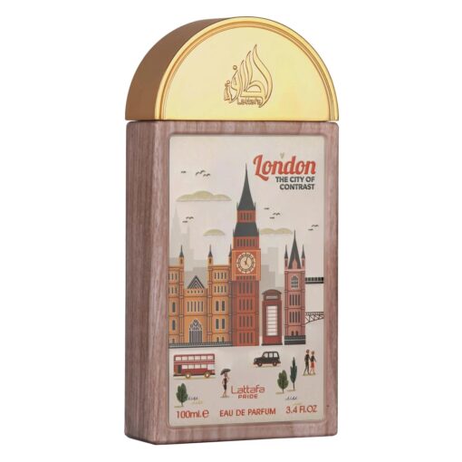Alternative view of Perfume Lattafa London The City Of Contrast Eau De Parfum Unisex 100ml
