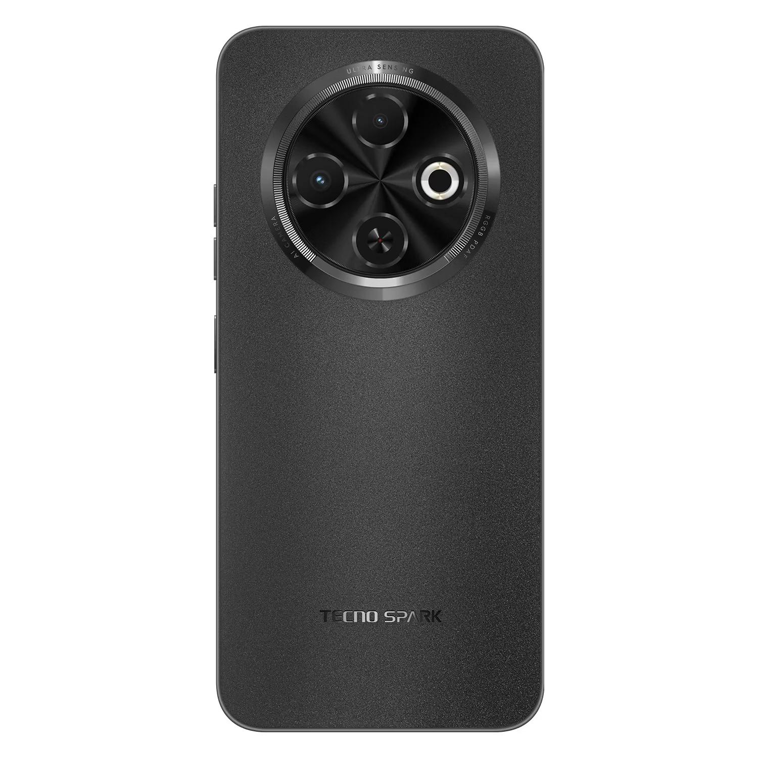 Smartphone Tecno Spark 30C KL5 256GB 8GB RAM Dual SIM Pantalla 6.67" - Negro (Anatel) - Imagen 4