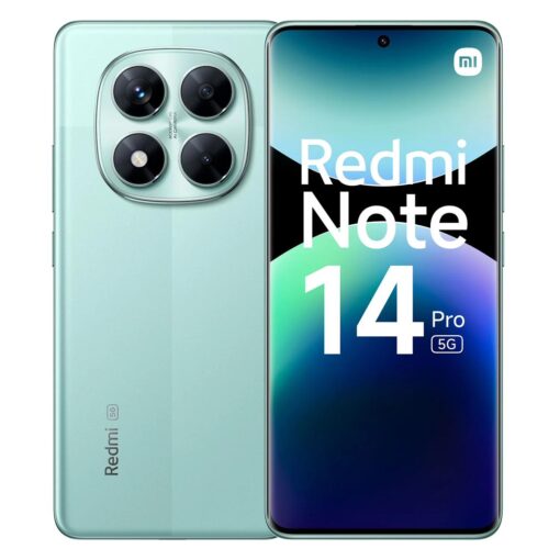 Smartphone Xiaomi Redmi Note 14 Pro 5G Global 512GB 12GB RAM Dual SIM Pantalla 6.67" - Verde