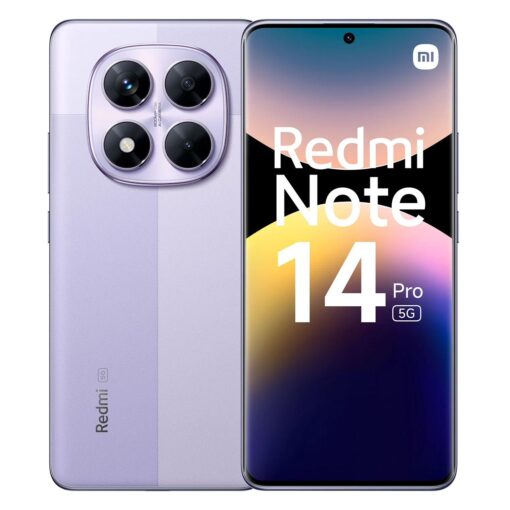 Smartphone Xiaomi Redmi Note 14 Pro 5G Global 512GB 12GB RAM Dual SIM Pantalla 6.67" - Morado
