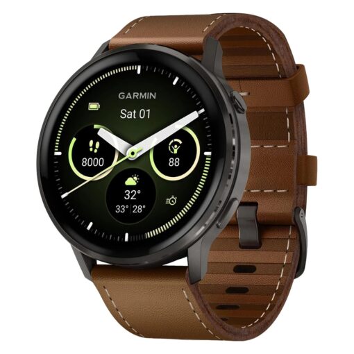 Smartwatch Garmin Venu 4 010-03014-03 45mm Plata - Marrón