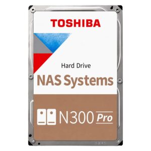 HD Toshiba N300 Pro NAS 12TB 3.5" SATA 3 200RPM - HDWG51CXZSTB