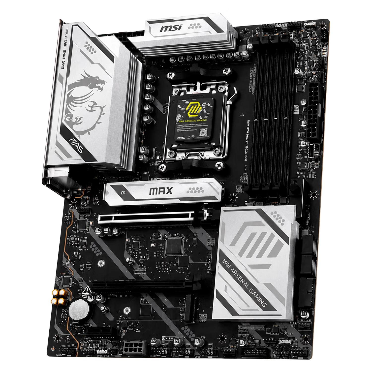 Placa Madre MSI X870E Gaming Max WiFi DDR5 Socket AM5 Chipset AMD X870E ATX - Imagen 2