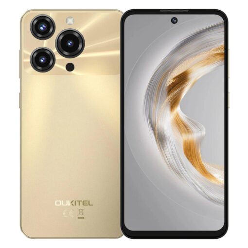 Smartphone Oukitel C69 512GB 8GB RAM Dual SIM Pantalla 6.72" - Dorado