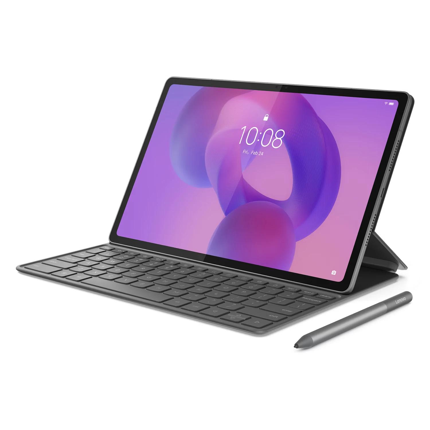 Tablet Lenovo Idea Tab Plus TB361FU Pantalla 12.1" 256GB 8GB RAM + Capa + Teclado + Bolígrafo - Gris
