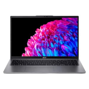 Notebook Acer Swift Go 16 Intel Core Ultra 5-125H 8GB RAM 512GB SSD Tela 16" WQXGA OLED Windows 11 Inglês Prata - SFG16-72-5844