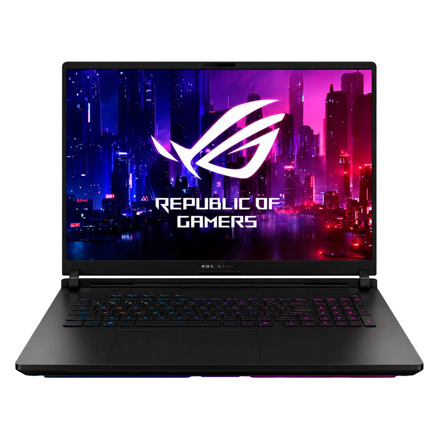 Notebook Gamer ASUS ROG Strix G18 Intel Core Ultra 9-275HX RTX 5080 32GB RAM 2TB SSD Tela 18" 2K Windows 11 Inglês Preto - G815LW-S9176W