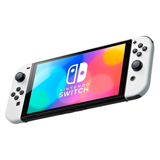 Alternative view of Console Nintendo Switch OLED Super Mario Bros. Wonder Bundle 64GB - Branco