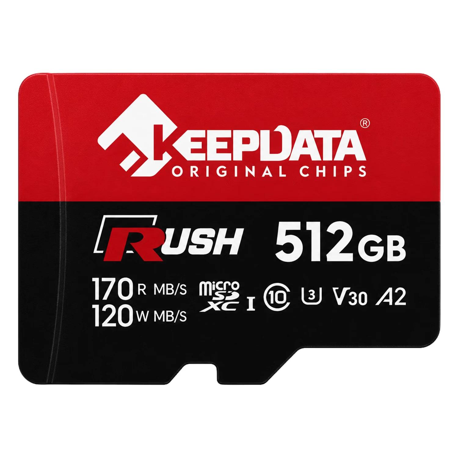 Cartão de Memória Micro SD Keepdata Rush 512GB 170Mbs - KDMSDC10U3V30A2/51 - Imagen 3