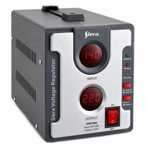 Estabilizador De Tensão Siera SVR1000 1000VA 1000W 220V