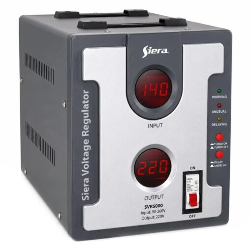 Estabilizador De Tensão Siera SVR5000 5000VA 5000W 220V