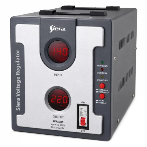 Alternative view of Estabilizador De Tensão Siera SVR5000 5000VA 5000W 220V