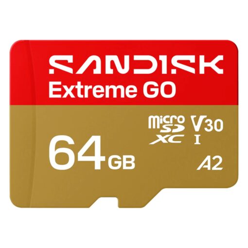 Tarjeta De Memoria Micro SD SanDisk Extreme GO 64GB 170Mbs - SDSQXGN-064G-GN6MN
