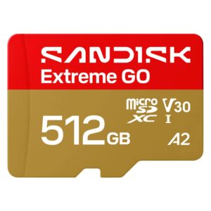 Tarjeta De Memoria Micro SD SanDisk Extreme GO 512GB 240Mbs - SDSQXGN-512G-GN6MN
