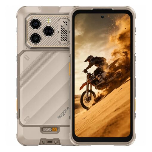 Smartphone Ulefone RugOne Xever 8 128GB 8GB RAM Dual SIM NFC Pantalla 6.5" - Beige Arena