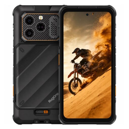 Smartphone Ulefone RugOne Xever 8 256GB 8GB RAM Dual SIM NFC Pantalla 6.5" - Negro