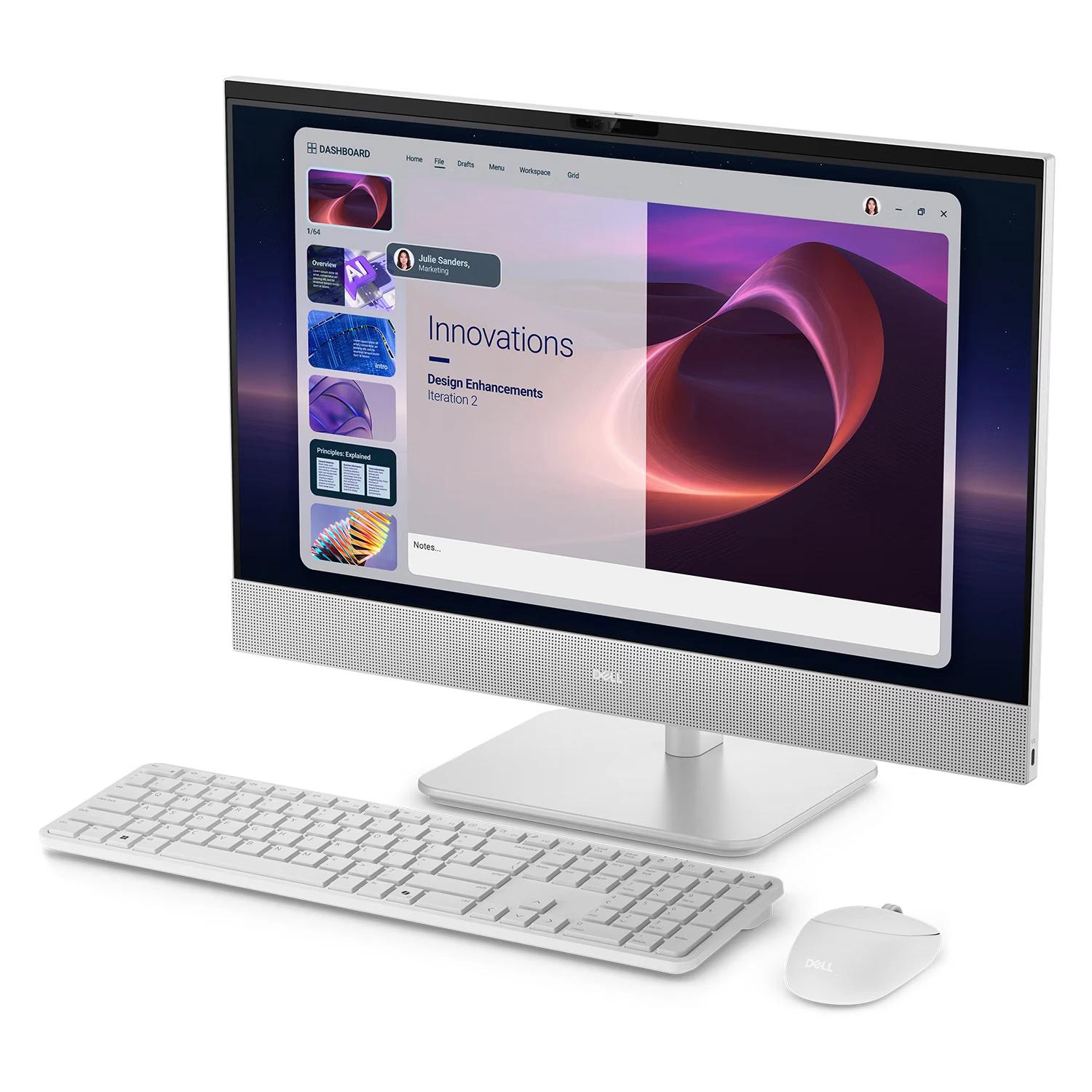 Desktop All In One Dell 23.8" Intel Core Ultra 7 1TB SSD 16GB RAM - Imagen 3
