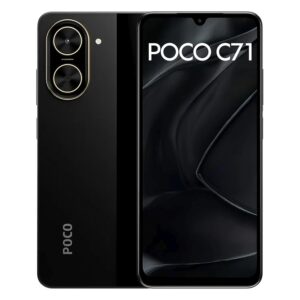 Smartphone Xiaomi Poco C71 Global 64GB 4GB RAM Dual SIM Pantalla 6.88" - Negro