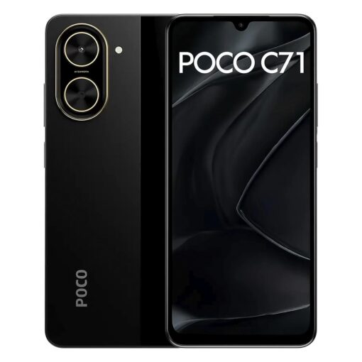 Smartphone Xiaomi Poco C71 Global 64GB 4GB RAM Dual SIM Pantalla 6.88" - Negro