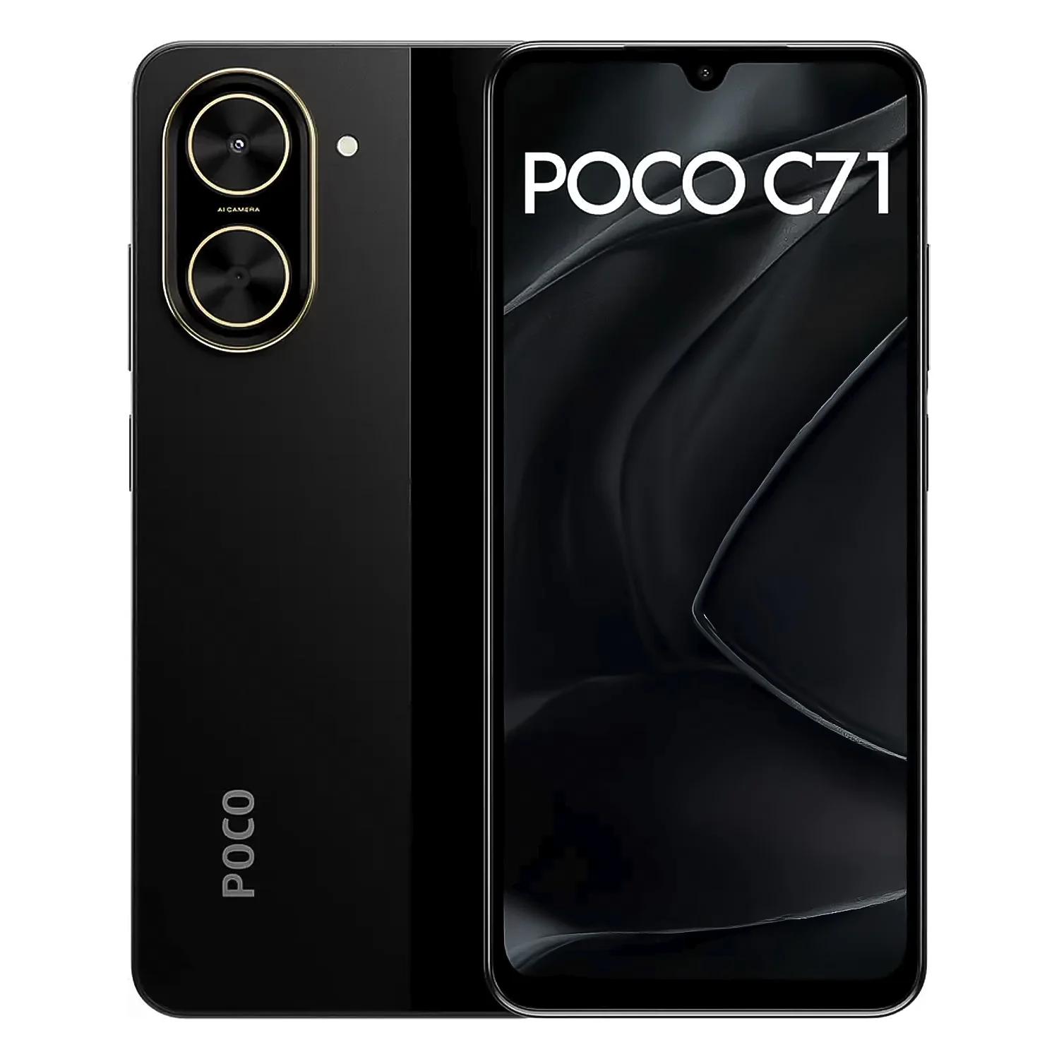 Smartphone Xiaomi Poco C71 Global 64GB 4GB RAM Dual SIM Pantalla 6.88" - Negro