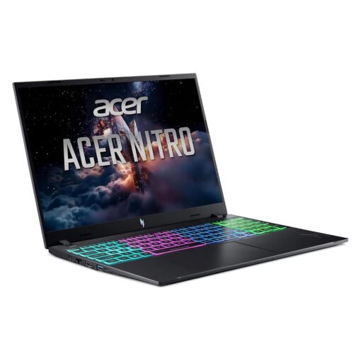 Alternative view of Notebook Gamer Acer Nitro V 16 Intel Core 7-240H RTX 5060 16GB RAM 512GB SSD Pantalla 16" WUXGA Windows 11 Inglés Negro - ANV16-I31-70WA