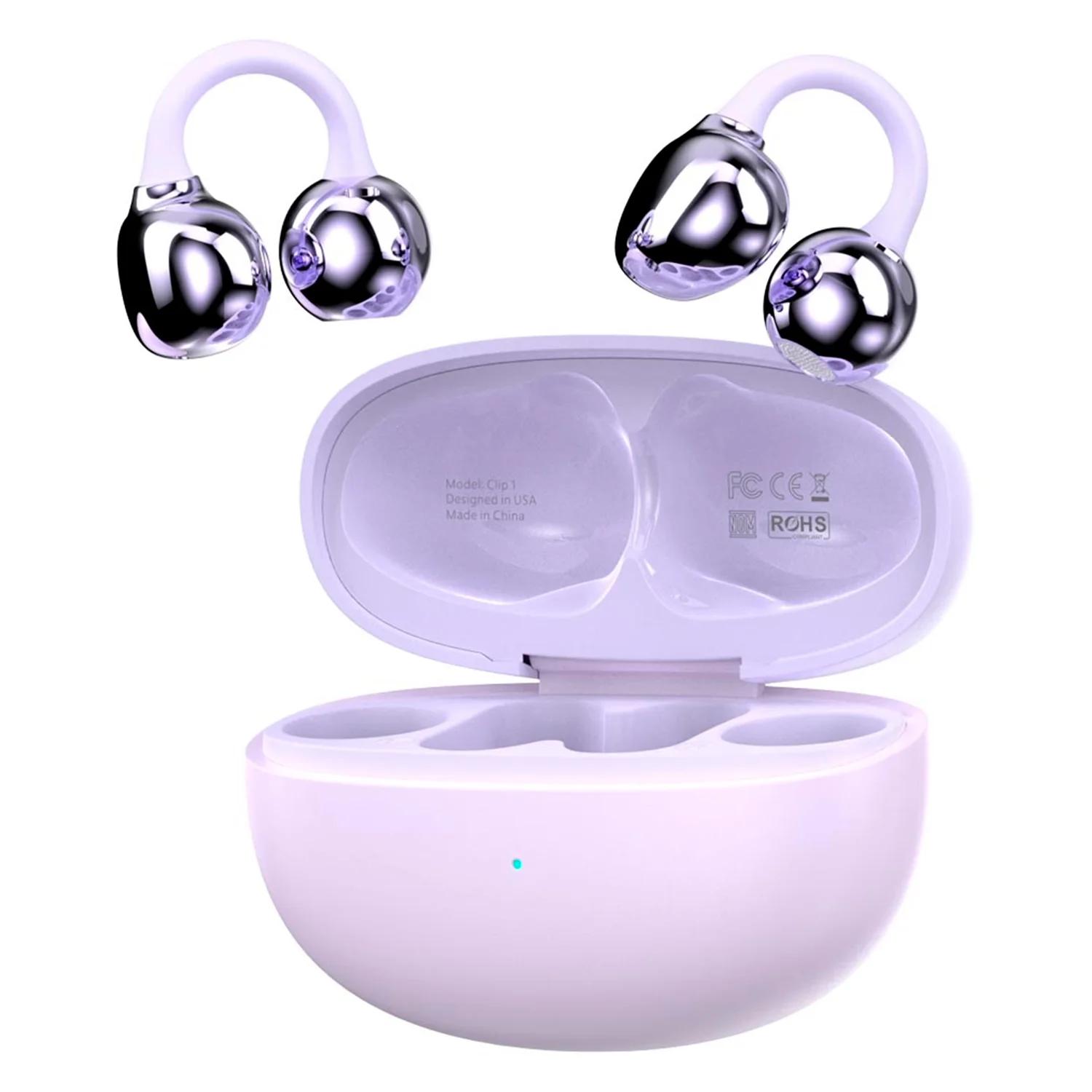 Auriculares G-Tide Clip-on Wireless - Morado