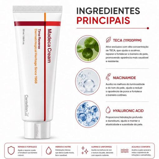 Alternative view of Creme Facial Centellian24 Madeca Cream Time Reverse 50ml