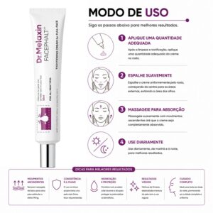 Creme Facial Dr. Melaxin Facephalt Tightening 50ml - Imagen 5