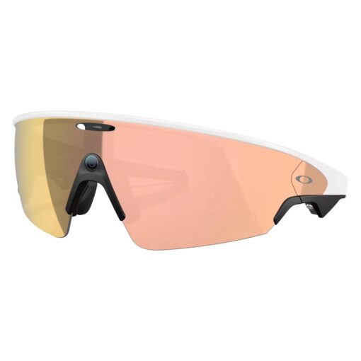 Alternative view of Anteojos De Sol Oakley Vanguard WiFi Meta AI 32GB - Blanco Lente Prizm Rose Dorado