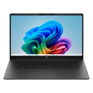 Notebook HP Omnibook 3 Intel Core Ultra 7-355 16GB RAM 1TB SSD Tela 17.3" Full HD Windows 11 Inglês Preto - 17-DF0575CL
