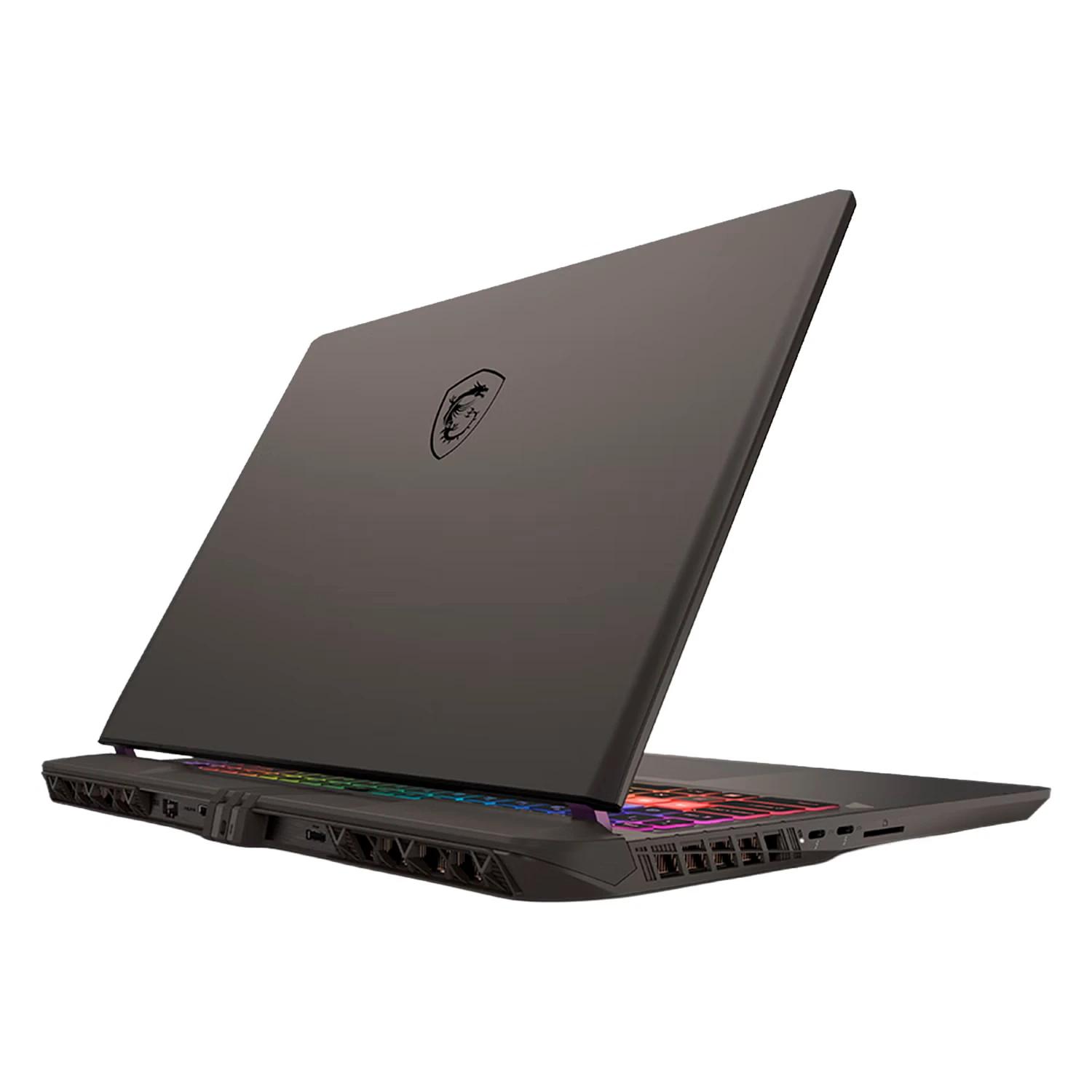 Notebook Gamer MSI Raider 18 HX AI Intel Core Ultra 9-285HX RTX 5080 32GB RAM 1TB SSD Tela 18" QHD+ Windows 11 Inglês Preto - A2XWIG-420US - Imagen 4