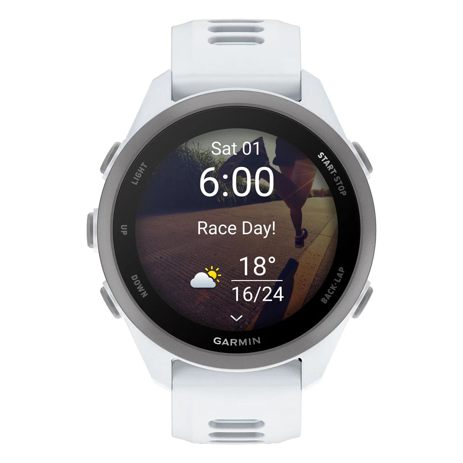 Smartwatch Garmin Forerunner 170 Music 010-03920-11 - Blanco - Imagen 2