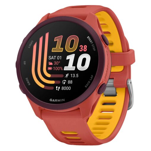 Smartwatch Garmin Forerunner 170 Music 010-03920-13 - Rosa Y Amarillo
