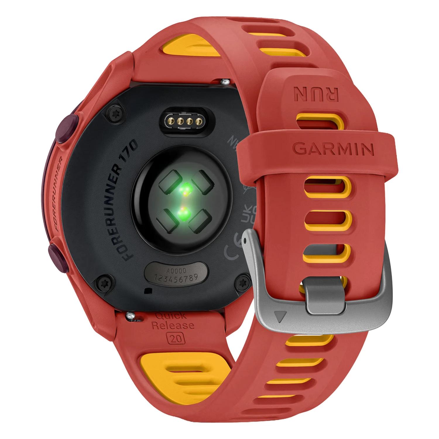 Smartwatch Garmin Forerunner 170 Music 010-03920-13 - Rosa Y Amarillo - Imagen 4