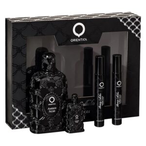 Kit Perfume Orientica Luxury Collection Amber Noir Eau De Parfum Femenino 80ml - 4 Unidades