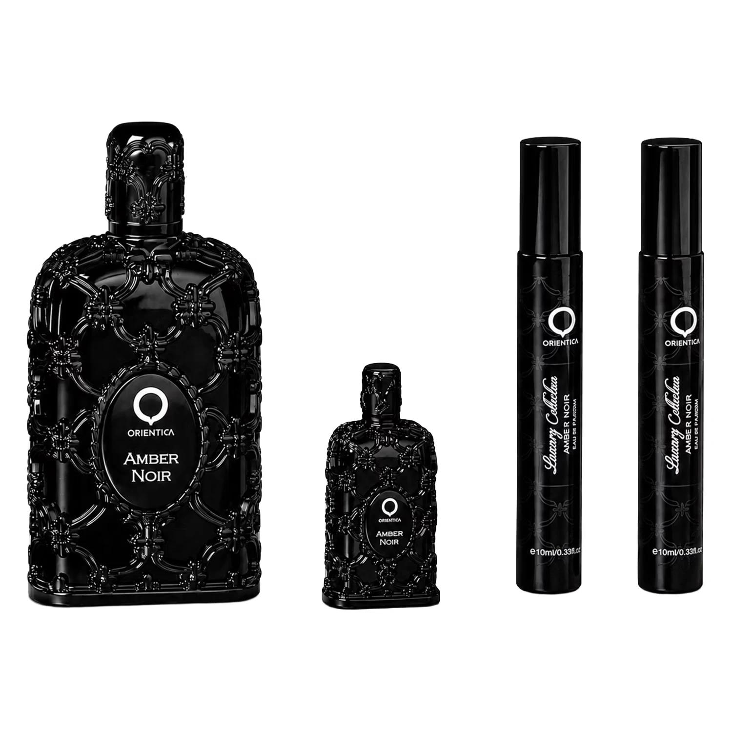 Kit Perfume Orientica Luxury Collection Amber Noir Eau De Parfum Femenino 80ml - 4 Unidades - Imagen 2