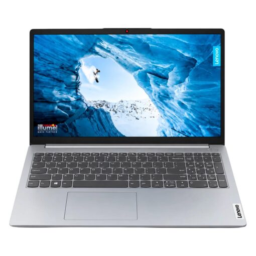 Notebook Lenovo IdeaPad 1 Intel Pentium Silver N6000 4GB RAM 128GB UFS Pantalla 15.6" Full HD Windows 11 Inglés Gris - 82LX00G1US