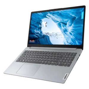 Notebook Lenovo IdeaPad 1 Intel Pentium Silver N6000 4GB RAM 128GB UFS Pantalla 15.6" Full HD Windows 11 Inglés Gris - 82LX00G1US - Imagen 2