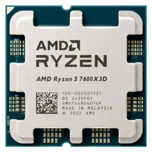CPU AMD AM5 RYZEN R5 7600X3D 6C/12T 102MB (2 CORES GRAPHICS) - Imagen 2