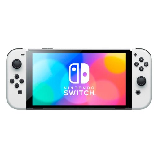 Alternative view of Consola Nintendo Switch OLED 64GB Japonés - Blanco (HEG-S-KAAAA) (Caja Dañada)