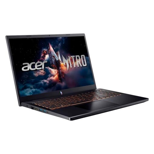 Alternative view of Notebook Gamer Acer Nitro V 15 Intel Core 5-210H RTX 4050 16GB RAM 512GB SSD Pantalla 15.6" Full HD Windows 11 Inglés Negro - ANV15-52-58P7